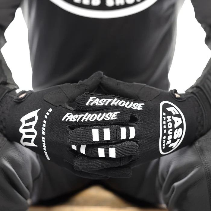 Load image into Gallery viewer, Fasthouse Speed Style Ramble Glove - Black - Unisex
