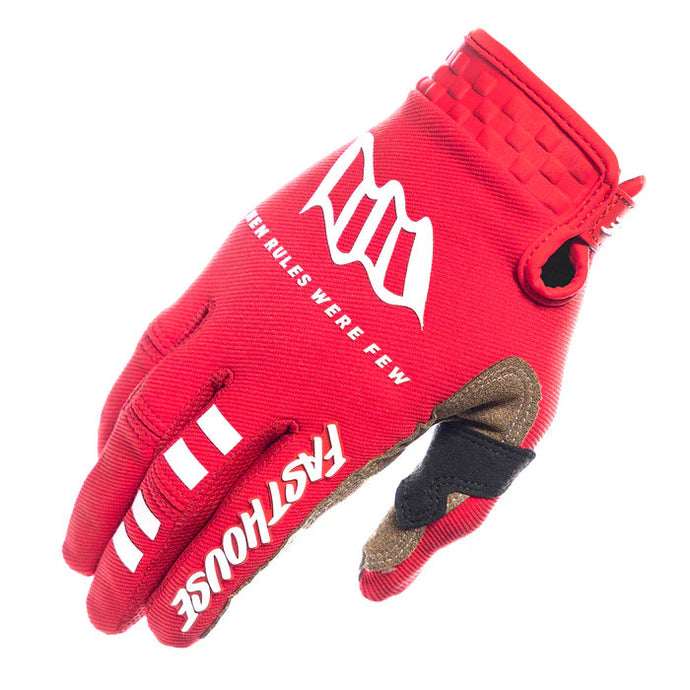 Fasthouse Speed Style Ramble Gloves - Red