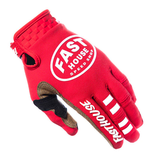 Fasthouse Speed Style Ramble Gloves - Red