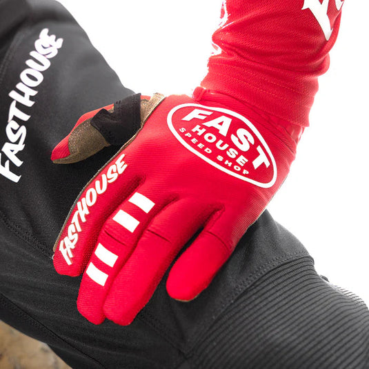 Fasthouse Speed Style Ramble Gloves - Red