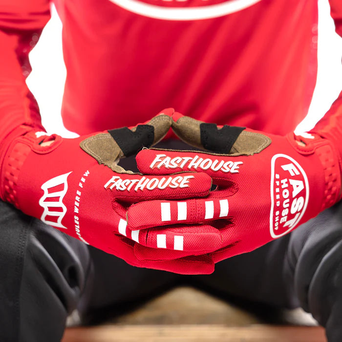 Load image into Gallery viewer, Fasthouse Speed Style Ramble Gloves - Red
