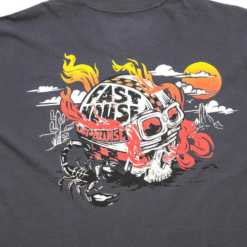 Fasthouse Stinger Tee - Graphite Black - Men's