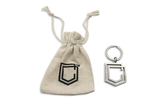 Commencal Shield Metal Keychain