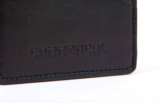Commencal Leather Card Holder - Black