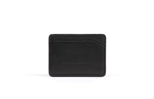 Commencal Leather Card Holder - Black