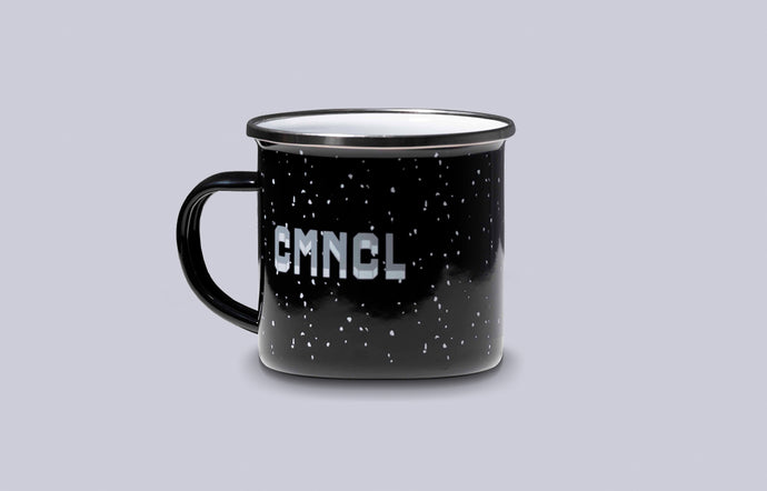 Commencal Enamel Camping Mug - Black