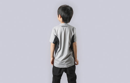 Commencal Litech Short Sleeve Jersey Sand/Black - Kids