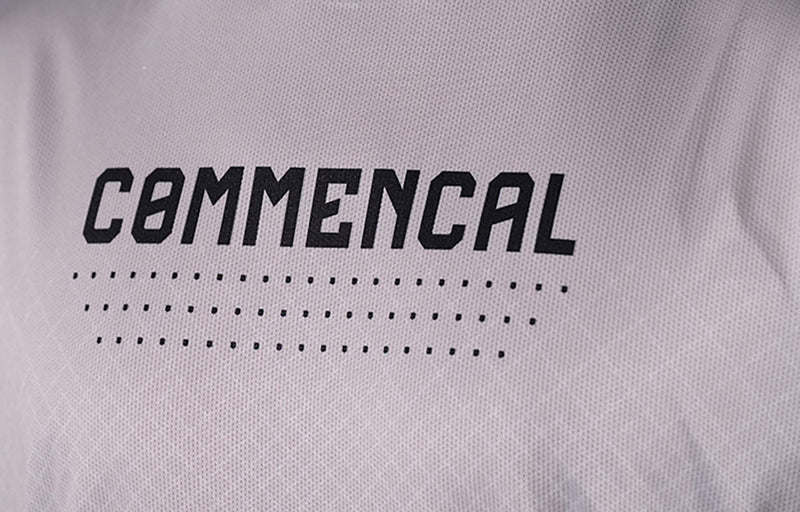 Load image into Gallery viewer, Commencal Litech Short Sleeve Jersey Sand/Black - Kids
