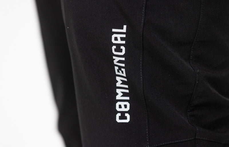 Load image into Gallery viewer, Commencal Tapered Pants Black/Grey - Unisex
