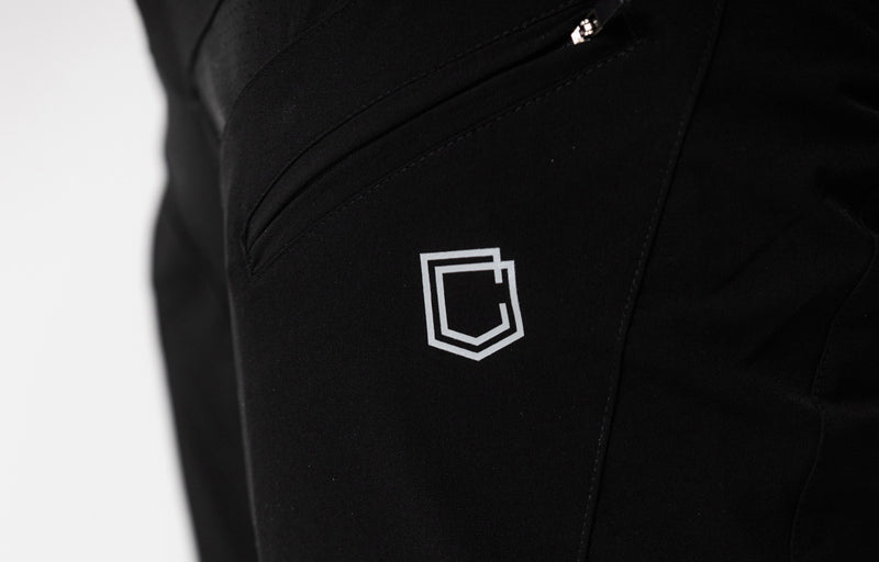 Load image into Gallery viewer, Commencal Tapered Pants Black/Grey - Unisex
