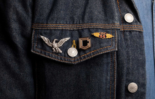 Commencal Gold Pins