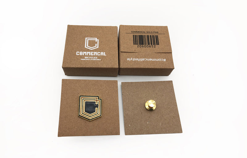 Load image into Gallery viewer, Commencal Gold Pins
