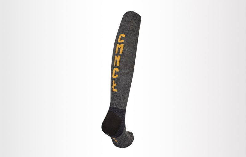Load image into Gallery viewer, Commencal Ski Socks Orange/Grey
