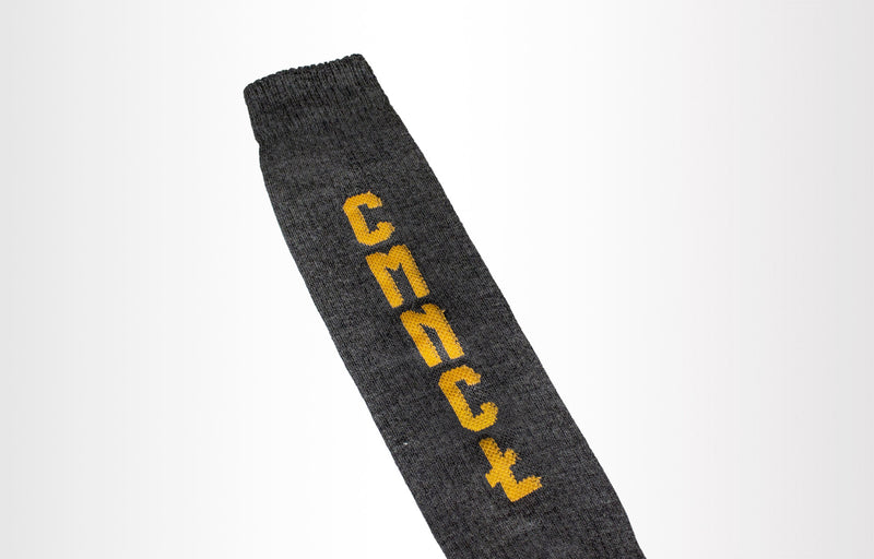 Load image into Gallery viewer, Commencal Ski Socks Orange/Grey
