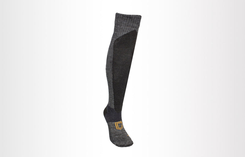 Load image into Gallery viewer, Commencal Ski Socks Orange/Grey
