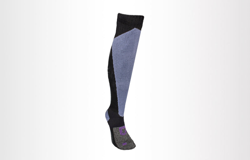 Load image into Gallery viewer, Commencal Retro Black Ski Socks
