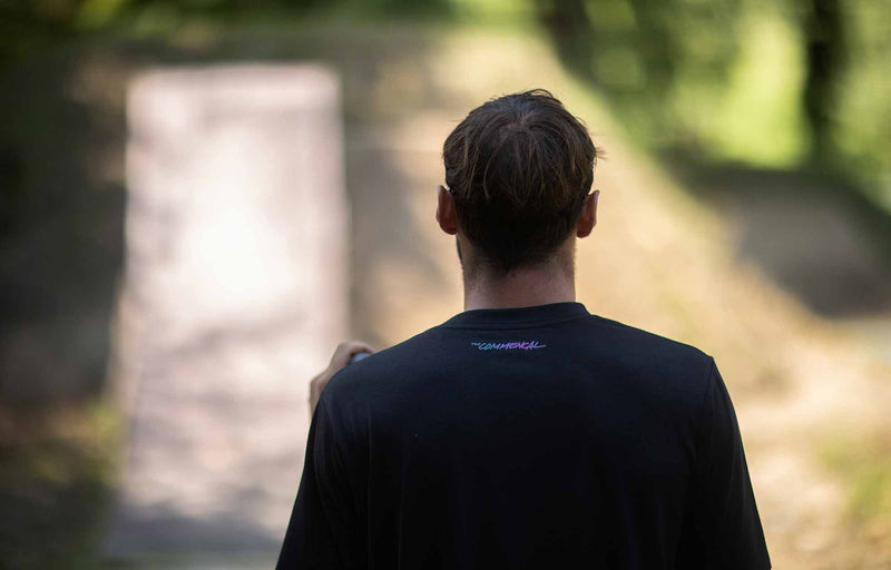Load image into Gallery viewer, Commencal Softech Short Sleeve Jersey Black Neon
