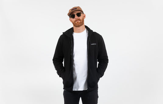 Commencal 4 Shields Zipper Hoodie - Black