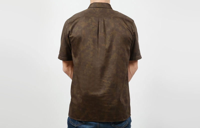 Load image into Gallery viewer, Commencal Lightweight Short Sleeve Shirt - Camo/Khaki - Men&#39;s
