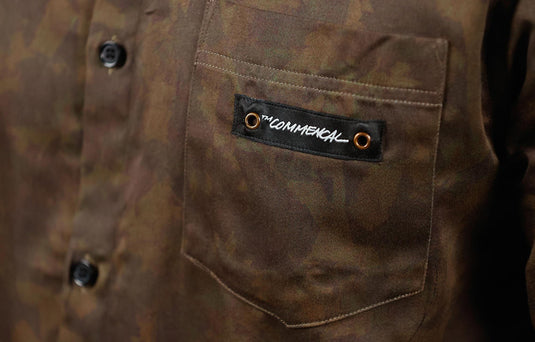 Commencal Lightweight Short Sleeve Shirt - Camo/Khaki - Men's