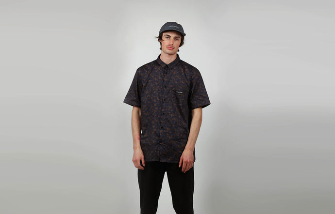 Commencal Short Sleeve Lightweight Shirt - Mud - Men's