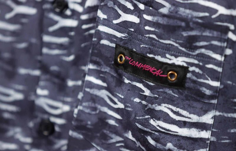 Load image into Gallery viewer, Commencal Lightweight Short Sleeve Shirt - Zebra
