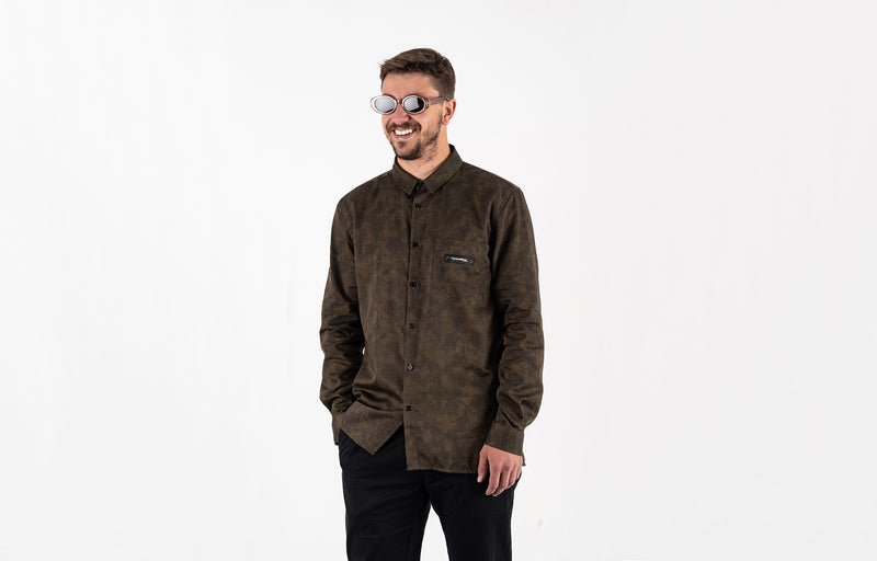 Load image into Gallery viewer, Commencal Long Sleeve Lightweight Camo Shirt - Unisex
