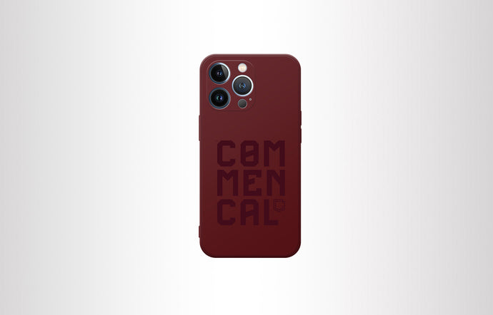 Commencal Silicone iPhone 12 Pro Case - Red