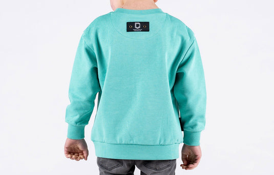 Commencal Kids Crewneck Sweatshirt - Light Mint