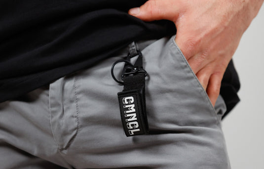 Commencal CMNCL Velcro Keychain - Black