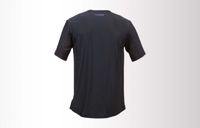 Load image into Gallery viewer, Commencal Litech Corporate Short Sleeve Jersey - Black
