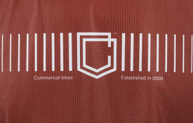 Load image into Gallery viewer, Commencal Litech Long Sleeve Jersey Essential Red Dirt
