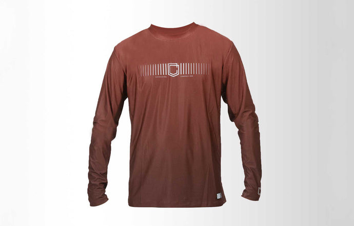 Commencal Litech Long Sleeve Jersey Essential Red Dirt