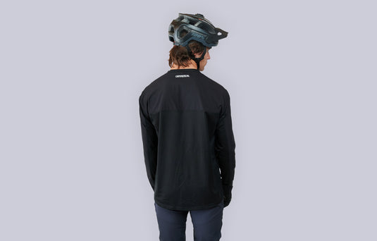 Commencal Hardy Long Sleeve Jersey Essential Black - Men's