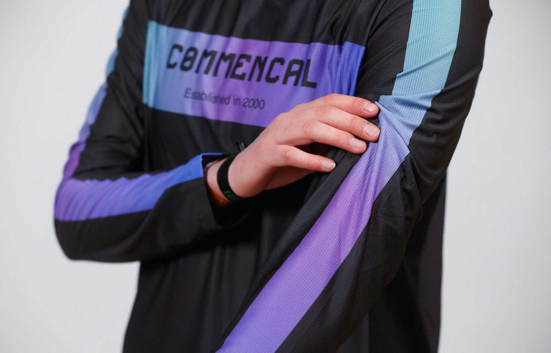 Load image into Gallery viewer, Commencal Litech Race Long Sleeve Jersey Grey
