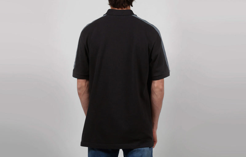 Load image into Gallery viewer, Commencal Short Sleeve Polo Shirt Anthracite - Men&#39;s
