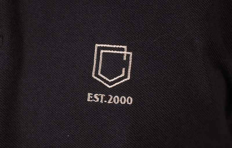 Load image into Gallery viewer, Commencal Long Sleeve Polo Shirt Anthracite - Men&#39;s
