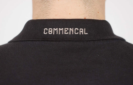 Commencal Long Sleeve Polo Shirt Anthracite - Men's