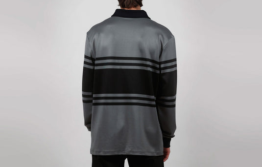 Commencal Long Sleeve Striped Polo Shirt - Men's