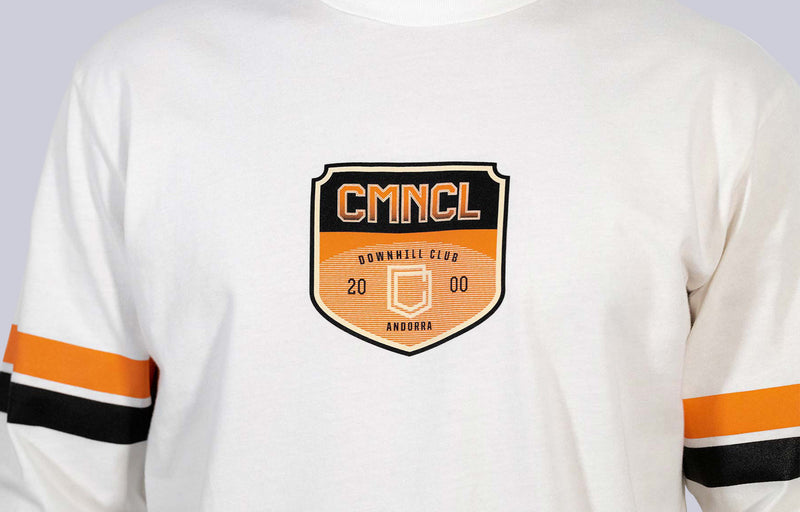 Load image into Gallery viewer, Commencal CMNCL DH Club Loose Fit Long Sleeve T-Shirt - Greige
