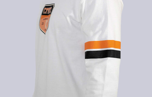 Commencal CMNCL DH Club Loose Fit Long Sleeve T-Shirt - Greige