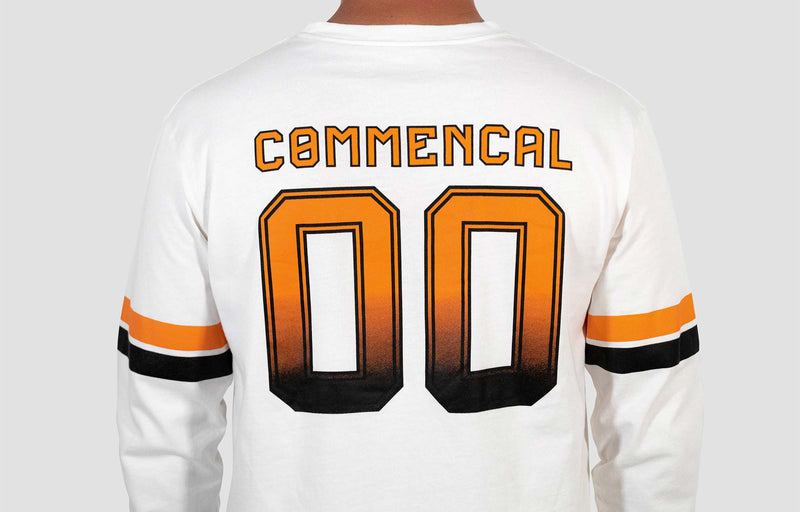 Load image into Gallery viewer, Commencal CMNCL DH Club Loose Fit Long Sleeve T-Shirt - Greige
