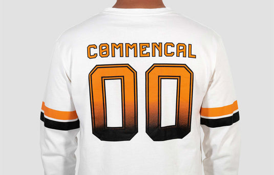 Commencal CMNCL DH Club Loose Fit Long Sleeve T-Shirt - Greige