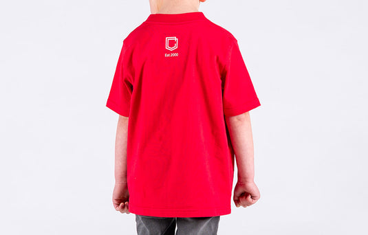Commencal Kids Corporate T-Shirt - True Red
