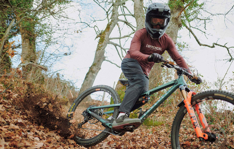 Load image into Gallery viewer, Commencal Litech Corporate Long Sleeve Jersey - Red Dirt - Men&#39;s
