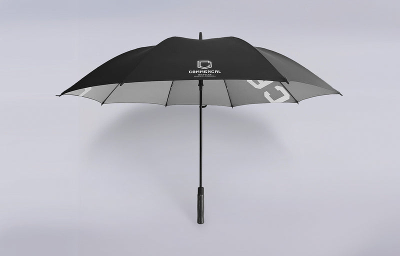 Load image into Gallery viewer, Commencal Corporate Black Umbrella
