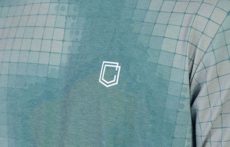 Load image into Gallery viewer, Commencal Softech Short Sleeve Jersey Camo Grid Green - Unisex
