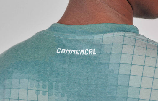 Commencal Softech Short Sleeve Jersey Camo Grid Green - Unisex