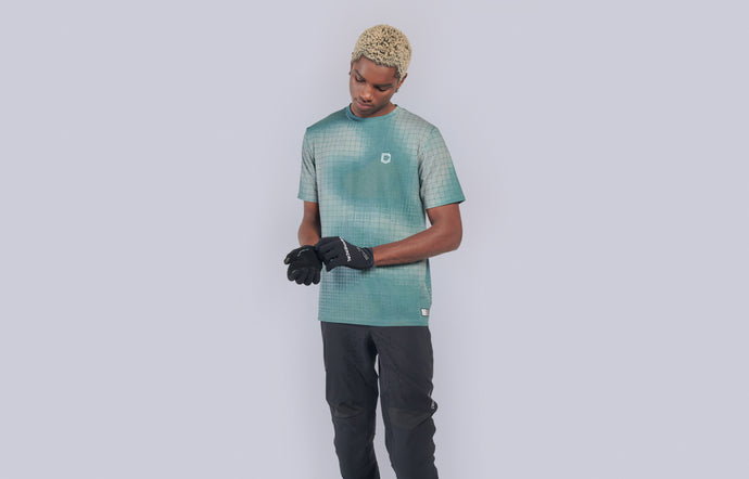 Commencal Softech Short Sleeve Jersey Camo Grid Green - Unisex