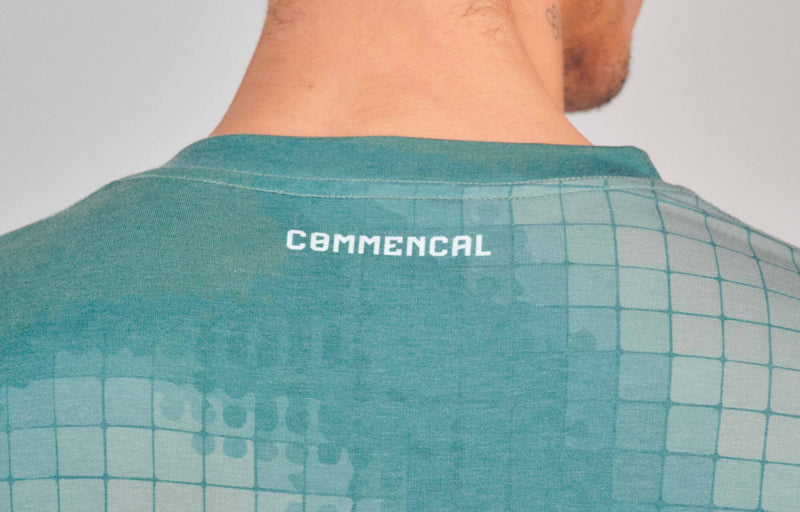 Load image into Gallery viewer, Commencal Softech Long Sleeve Jersey - Camo Grid Green - Men&#39;s
